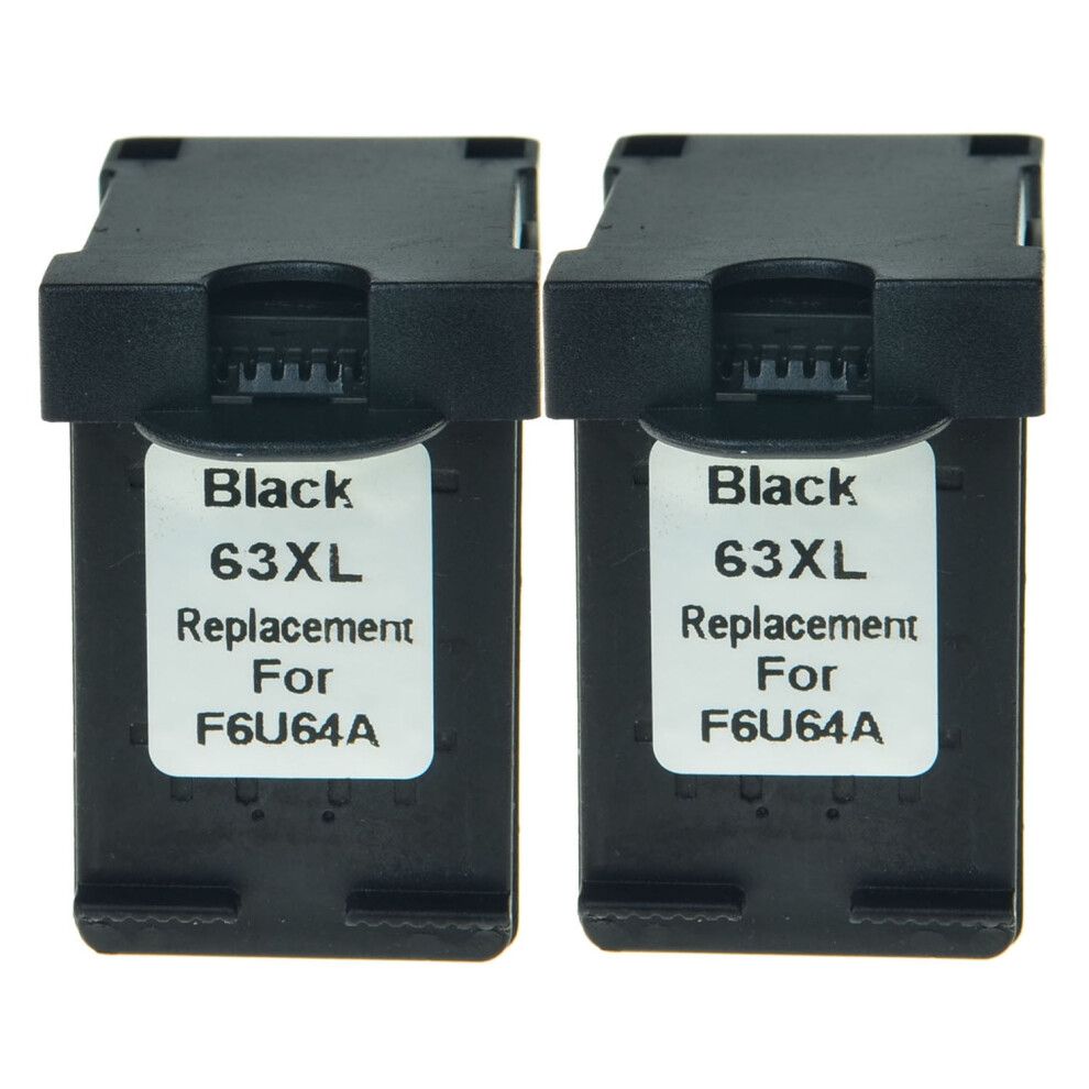 Ink Cartridge Compatible With Hp 63XL For Envy 4520 Black 917087656450