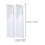 Epoxy resin bookmark mold silicone stencil set 6 pcs 2