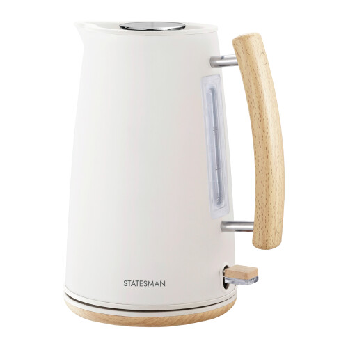 statesman Statesman 1.7L Scandi Kettle, Cream