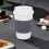 Reusable 14oz Insulated Coffee Cup with Tropical Lid 6