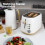 statesman Statesman 1.7L Scandi Kettle, Cream 5