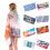 Microfiber beach towel soft quick-drying sun protection 1