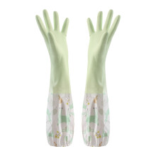 Winter Warm Rubber Cleaning Gloves with Lining