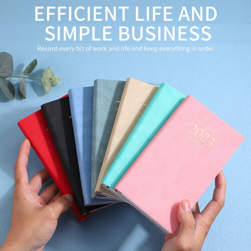 Hesroicy A6 Notebook with Thick Paper and Weekly Planner 2