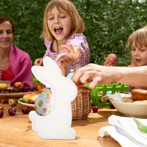 Epoxy Resin Easter Rabbit Ornament Silicone Mold 2