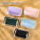 Canvas pencil bag with handle and mesh pockets 5