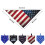 Serviette pour chien triangulaire drapeau américain (1 pièce) 3