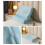 Μαξιλάρι αυχενικού λαιμού Milk Velvet Memory Foam ανοιχτό μπλε 4