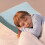 Μαξιλάρι αυχενικού λαιμού Milk Velvet Memory Foam ανοιχτό μπλε 8