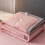 Queen Size Solid Color Lightweight Quilt Microfiber 1 Piece 2