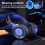 Wired Gaming Headset with LED Light and Mic 3