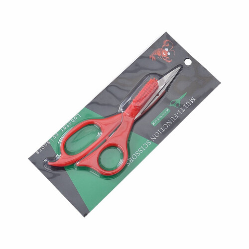 Giyblacko 2-in-1 kitchen scissors with brush stainless 1