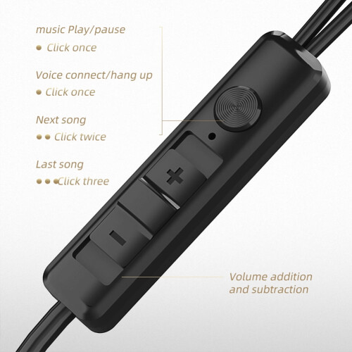 USB gaming headset with microphone black 1