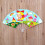 Creative Cartoon Summer Fan Foldable 7-Rib DIY Paper 4