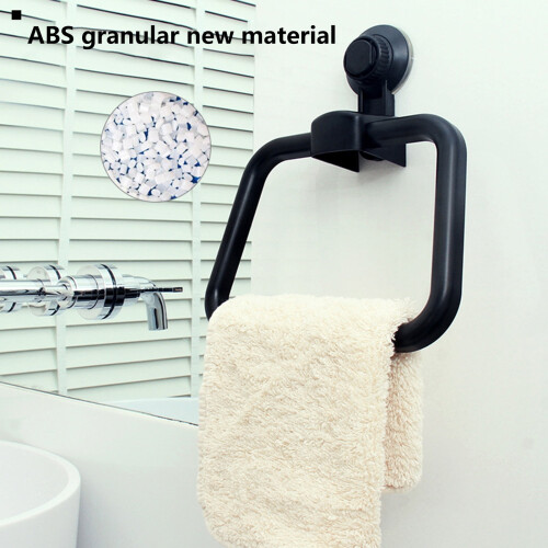 Towel Ring Wall Mounted ABS Suction Base 1 Pack 1