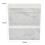 Cosmetic Rack with Dust Cover 6-Hole Eyelash Tool Storage 6