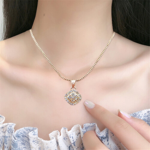 Set di anelli da sposa geometrici con strass, 3 pezzi 2