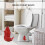 Ceramic toilet cap decorative frog fish turtle 3 pcs 5