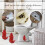 Ceramic toilet cap decorative frog fish turtle 3 pcs 6