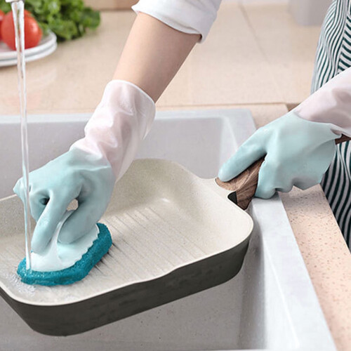 Dishwashing Gloves Corrosion-Resistant 2 Pcs 2