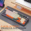 Bluetooth 5.0/2.4G RGB backlit keyboard 94 keys 4