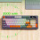 Bluetooth 5.0/2.4G RGB backlit keyboard 94 keys 5