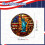 Independence Day window stickers round removable 3