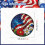 Independence Day window stickers round removable 4