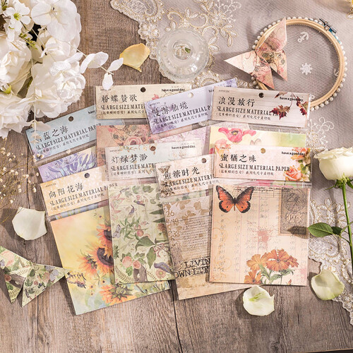 Scrapbooking Paper Vintage Ornamental Pattern 1 Pc 2