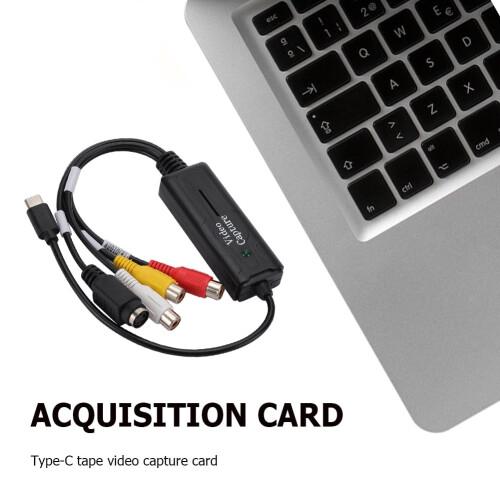 USB 3.1 Audio Video Capture Card Type-C Adapter 1 Channel 2