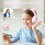 Pink gaming headset with mic, 3D surround sound 3