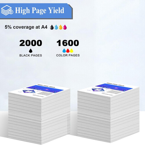 HP 952XL ink cartridges replacement pack for Officejet Pro 2