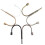 Zinc Alloy Curtain Hooks Rust-Resistant 6 Pack 6