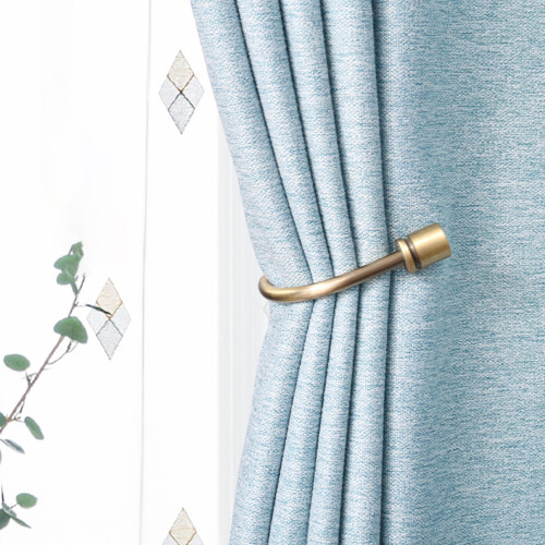 Zinc Alloy Curtain Hooks Rust-Resistant 6 Pack 1