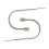 Zinc Alloy Curtain Hooks Rust-Resistant 6 Pack 8