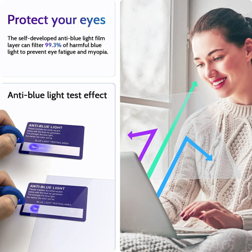Protetor de tela anti-luz azul para laptops de 16 polegadas (3 unidades) 1