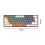 Jixopn T60 USB Mini Mechanical Gaming Keyboard Black Grey 4