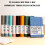 Μηνιαίος Σχεδιαστής Προϋπολογισμού Giyblacko Bill Notebook 8,3 ιντσών 4
