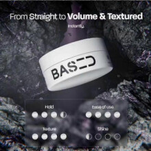 white Based Bodyworks Hair Clay | High Hold Low Shine | Matte Finish | Simple