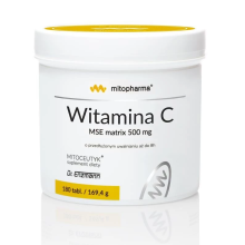 Mitopharma Witamina C MSE Matrix 500 mg 180 tabletek