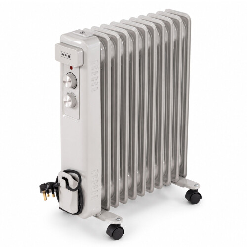 Oypla Electrical 2500W 11 Fin Portable Oil Filled Radiator Electric Heater