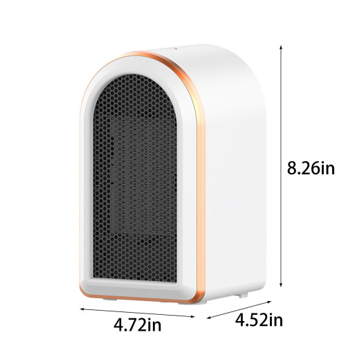 Portable Electric Heater Ceramic Indoor 1500W 2