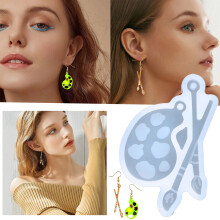 Giyblacko silicone earring mould for DIY jewelry making