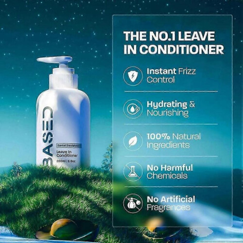 2pcs  Based Bodyworks Leave$In Conditioner – Hydrating & Strengthening Formula 2