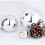 Silver Christmas Plating Ball Set 6 pcs 6 cm 6