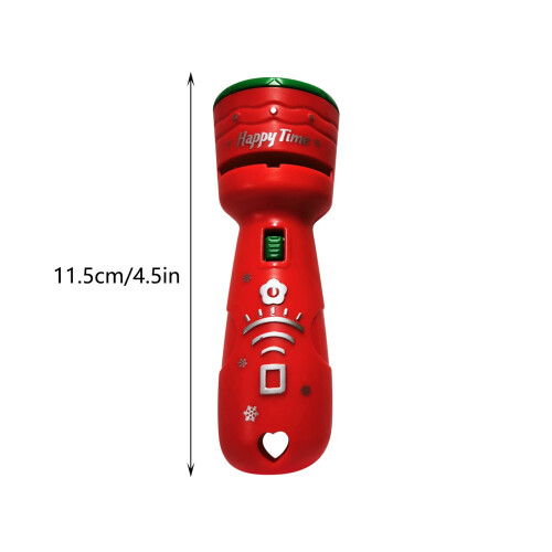 Christmas flashlight projector for kids with 24 Santa and 1