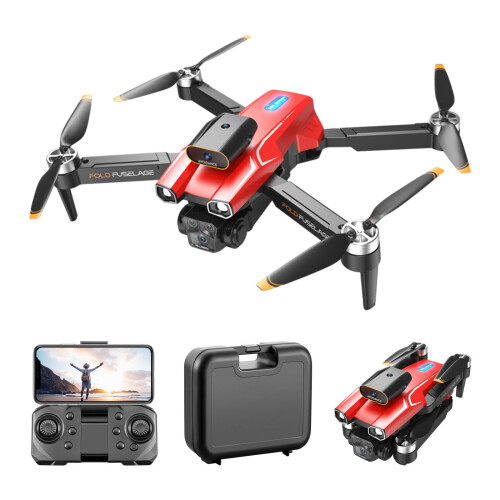 Jacenvly Brushless Motor Drone with 3 Cameras 2
