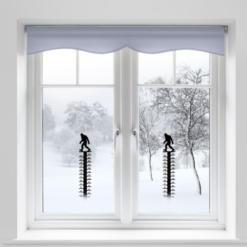 Snömätare Metall Utomhusdekoration 24cm 2