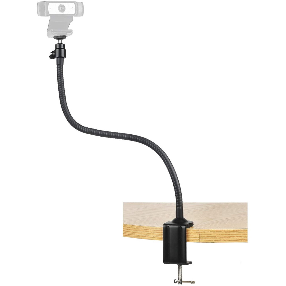 Webcam Stand Gooseneck Clamp Desk Mount 25 Inch 9336866876857