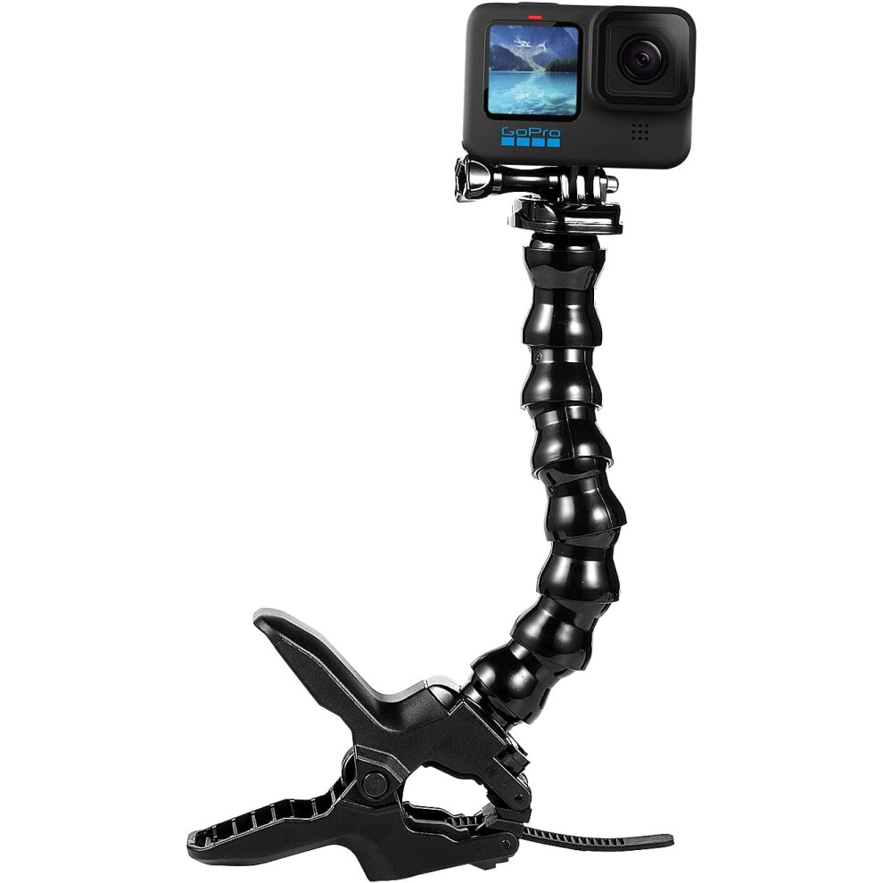 Jaws Flex Clamp Gooseneck Mount For Gopro Hero 4Â11 9336866877311